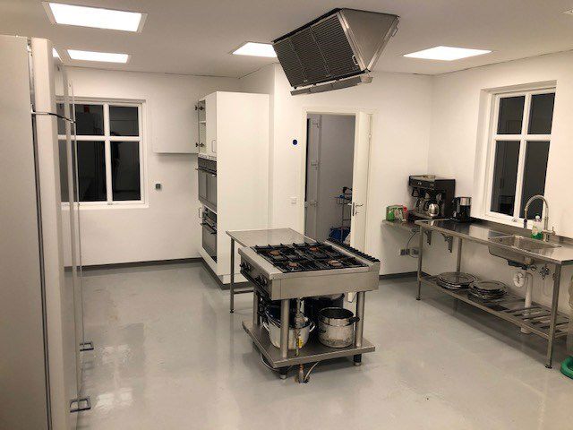 Køkken i Nr. Rind Forsamlingshus