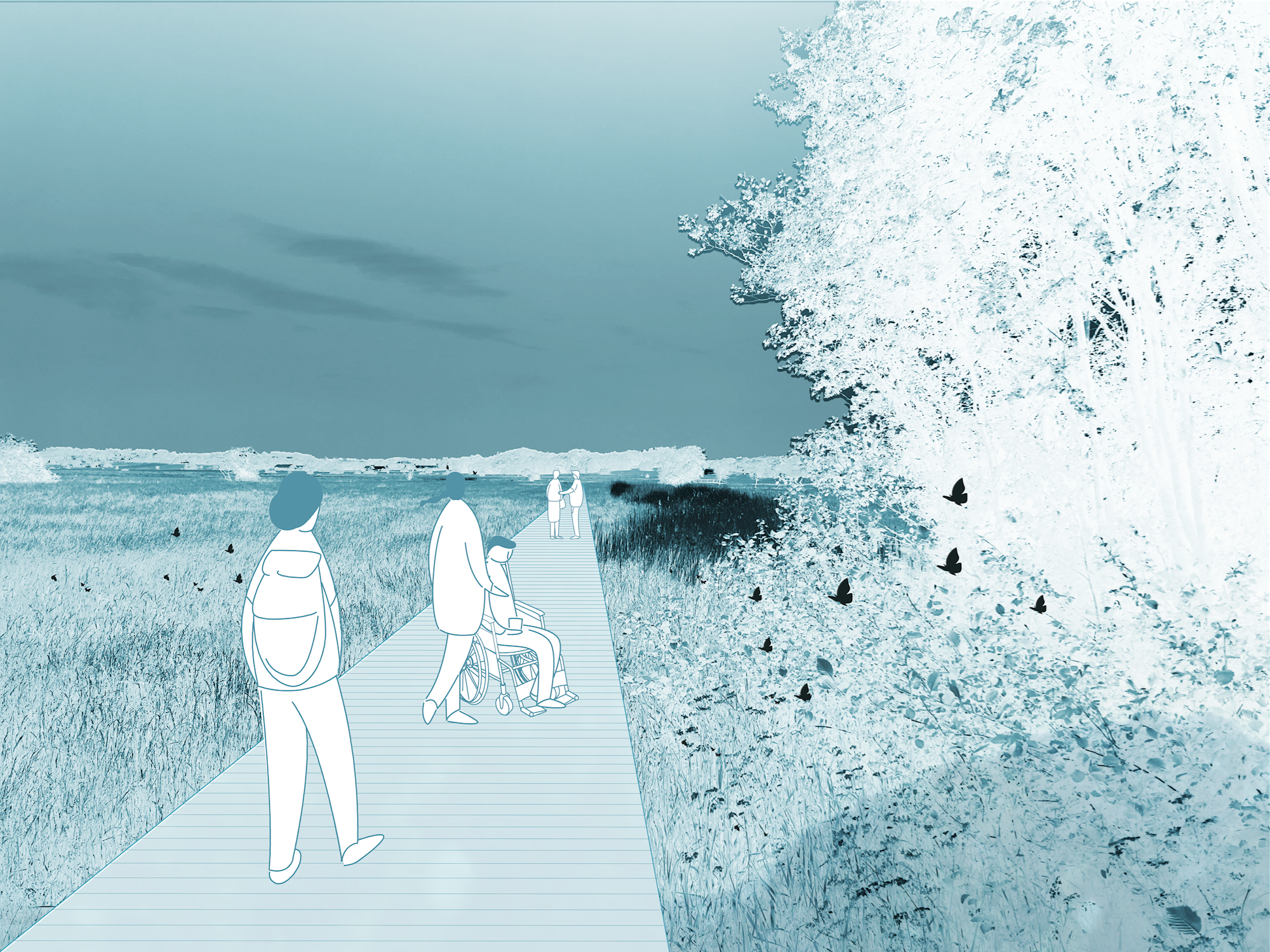 Visualisering af Kirkestien