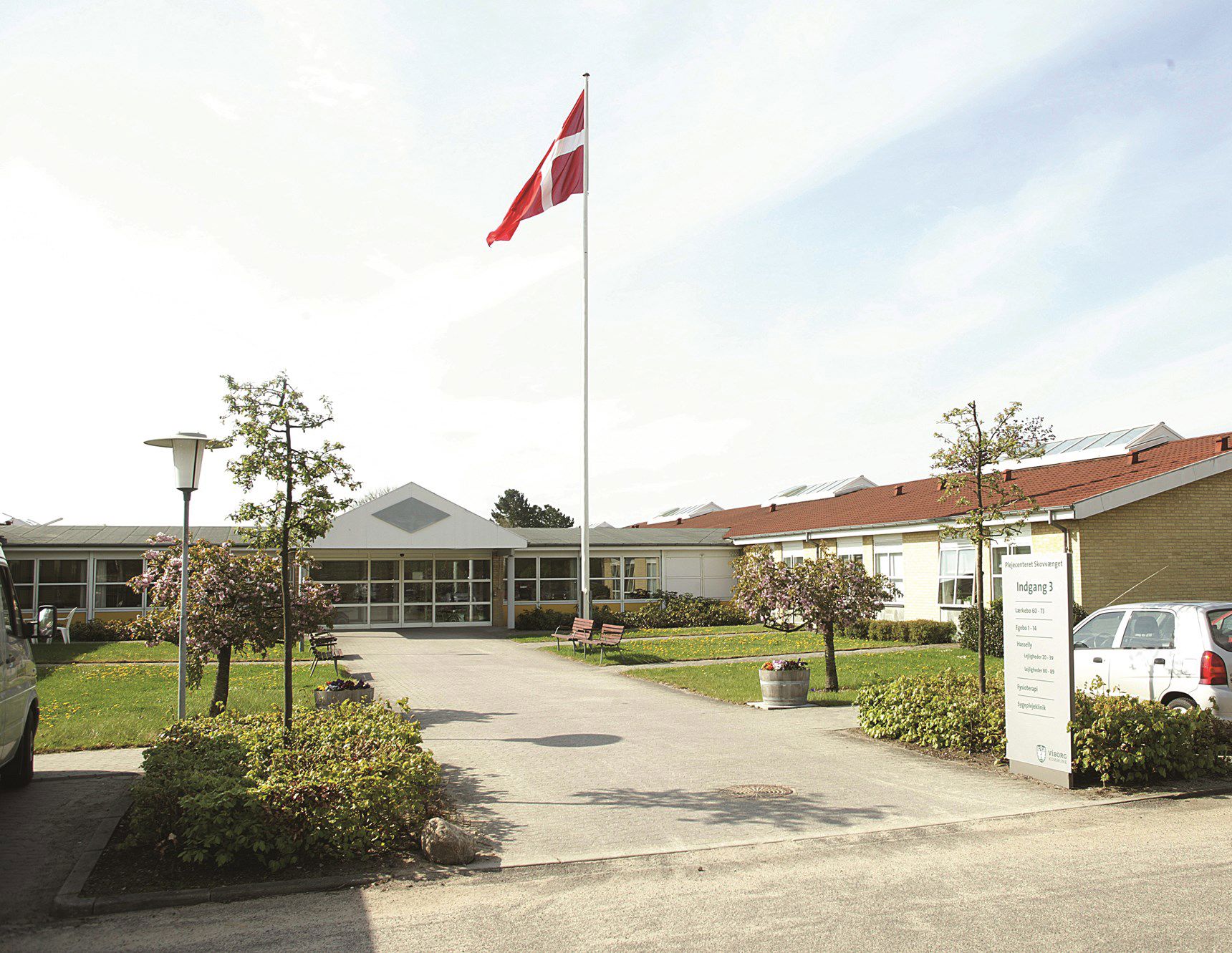 Skovvænget indgang